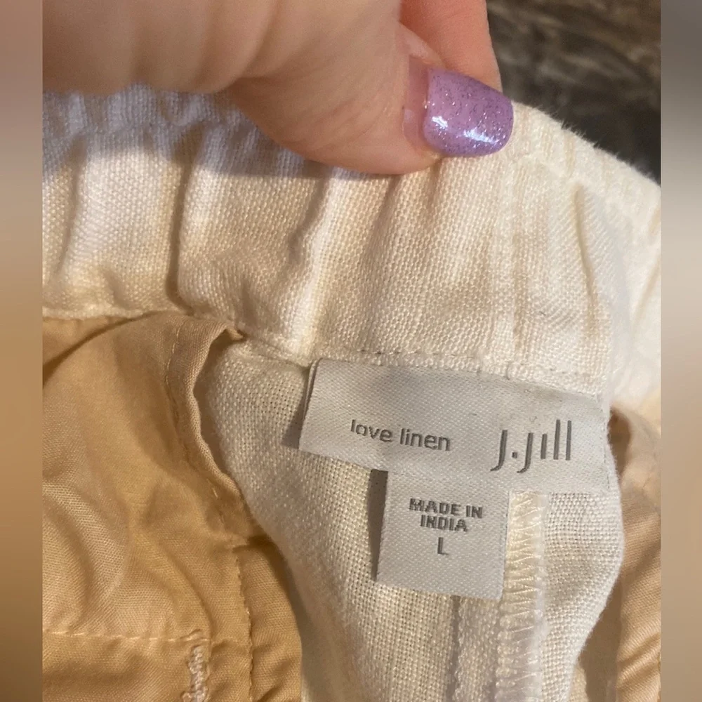 J. Jill Love Linen 100% Linen Bermuda Shorts - Picture 7 of 10